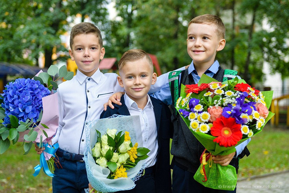 фотограф на торжественную линейку для первоклассников